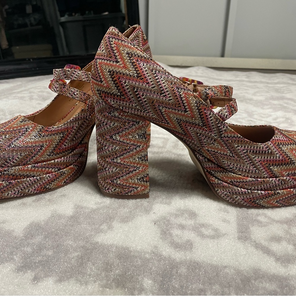 Circus by Sam Edelman Pepper Platform Mary Janes Heels - Picture 3 of 9